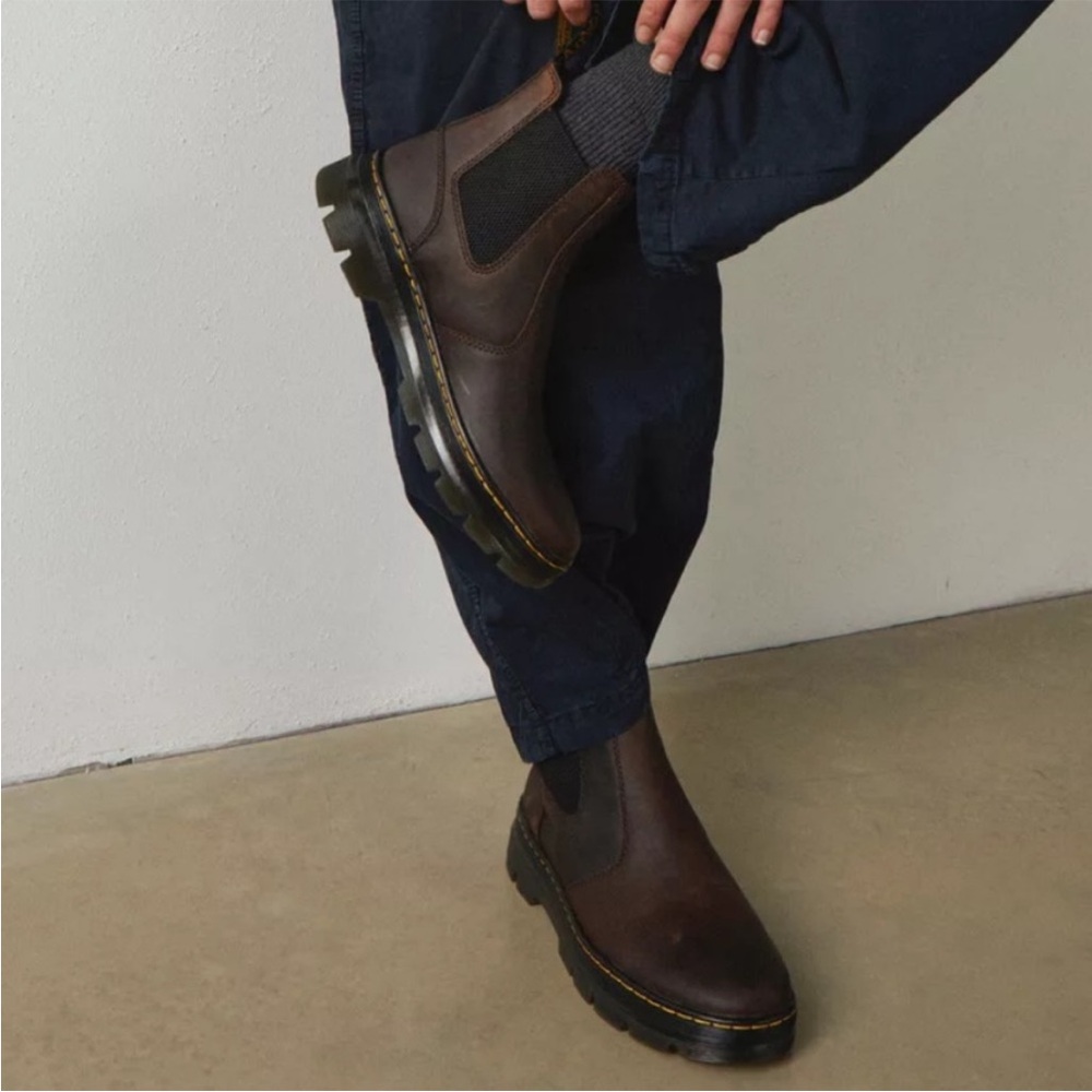 dr marten crazy horse pull on boots